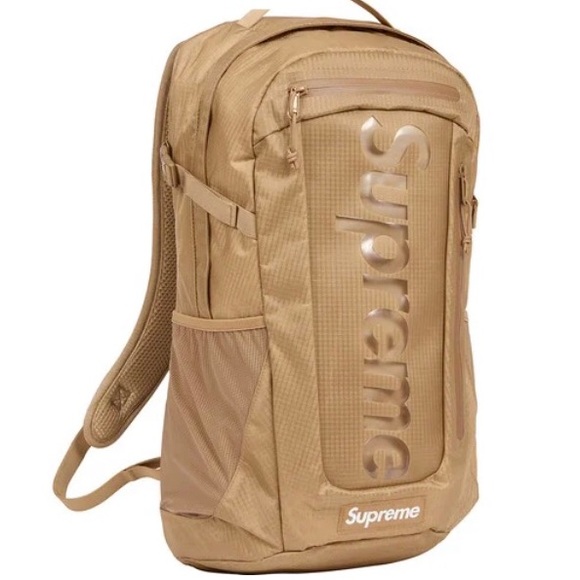 NWT Supreme Tan Backpack - Picture 2 of 9